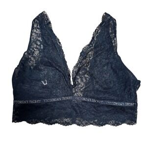 Victoria's‎ Secret Black Lace Bralette Medium M Lingerie Top